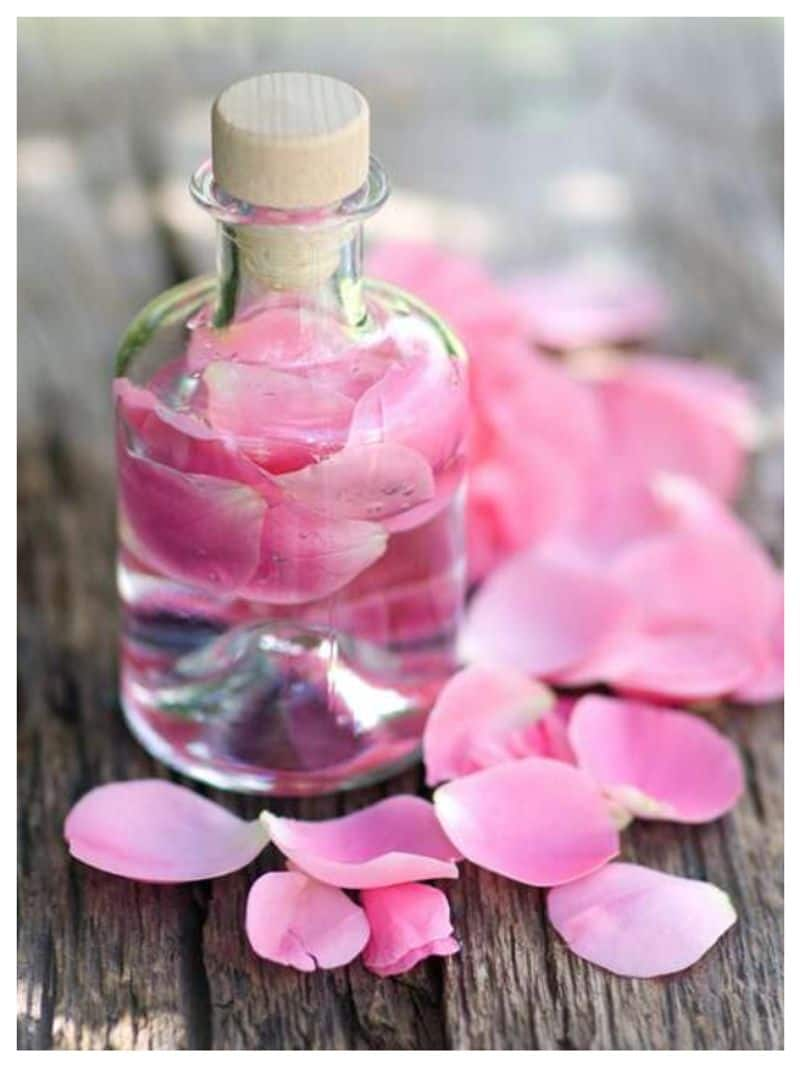 benefits of applying rose water on the skin regularly 