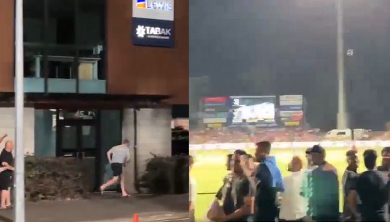 pakistan batman beat sixer in a match with newzealand in a t20 series, one viewer on run with ball video went viral kms