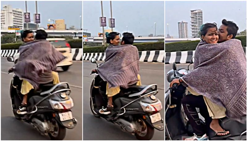 mumbai couple bike ride viral video demand police action joy