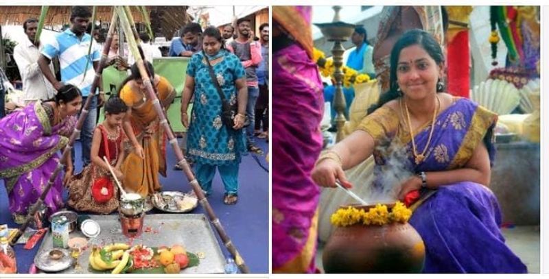 Pongal festival is celebrated with enthusiasm as a thanksgiving for agriculture KAK