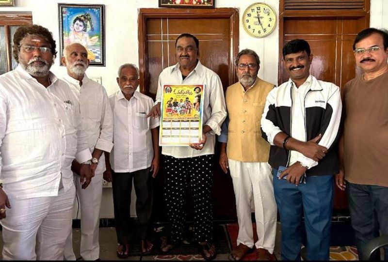 Arigapudi Vijay Kumar launches 2024 calendar AKP