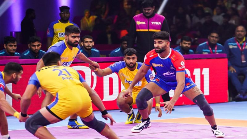 Haryana Steelers Beat Tamil Thalaivas by 36-31 points difference in Pro Kabaddi League at Jaipur rsk