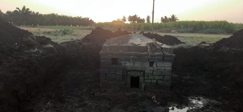 Sitaram temple discovered in Belagavi district Dudhganga river sat