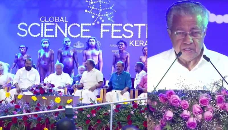 chief minister pinarayi vijayan inaugurated Global science festival of Kerala in Thiruvanthapuram 