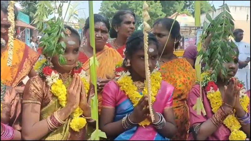 ramanathapuram people did special prayer for sea with pongal vel