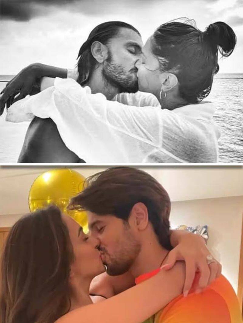 7 Bollywood couples who locked their lips in public RBA 