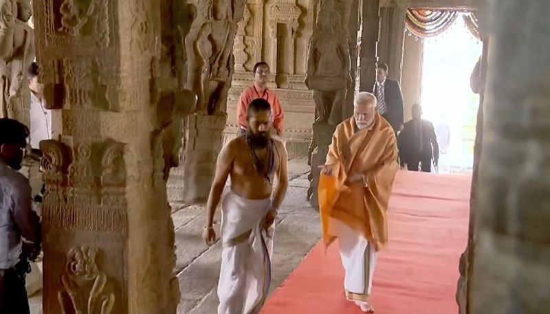 PM Modi Visits Historic Ramayana Temple In Andhra Pradesh