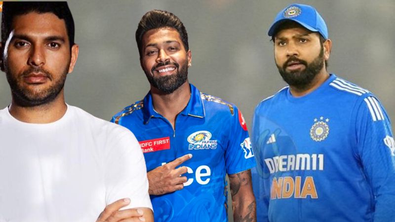 IPL 2024 : Yuvraj Singh's shocking comments on Mumbai Indians captaincy change, Hardik Pandya, Rohit Sharma RMA