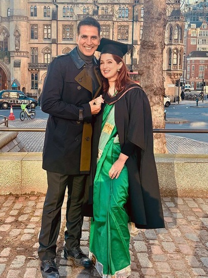 Twinkle Khanna graduates from University of London at 50