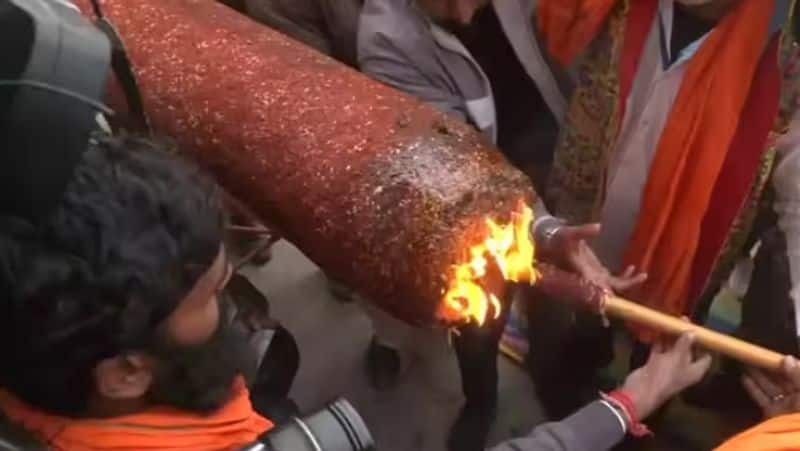 108 Feet tall Agarbatti gifted For Ayodhya Ram Temple gan