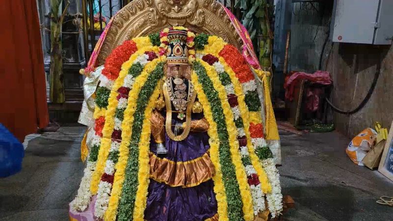 thaipusam festival started with flagging event today at samayapuram temple in trichy vel