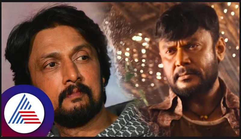 Kiccha Sudeep reacts to Netizens question tweets about Kaatera film vcs