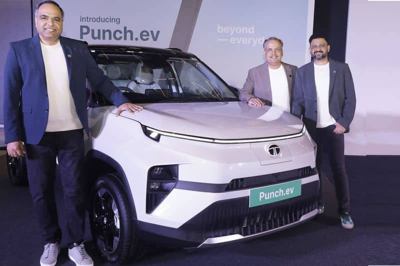 Tata Passenger Electric Mobility launch  pure EV Tata punch Electric Car with Rs 10 99 price