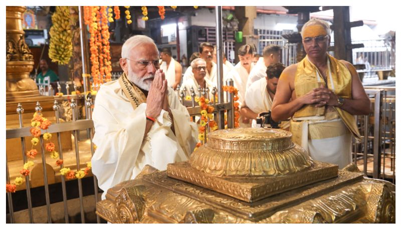 pm narendra modi will worship at srirangam ranganathar temple in trichy vel