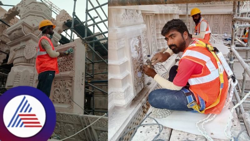 Raichur sculptor Viresh Badigera in the construction of Ayodhya Ram Mandir rav