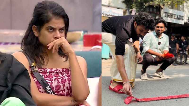 Bigg Boss Season 7 finalist Vishnu Vijay Celebrate Maya defeat by bursting crackers viral video gan