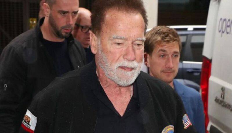 Terminator Actor Arnold Schwarzenegger Detained In munich airport san