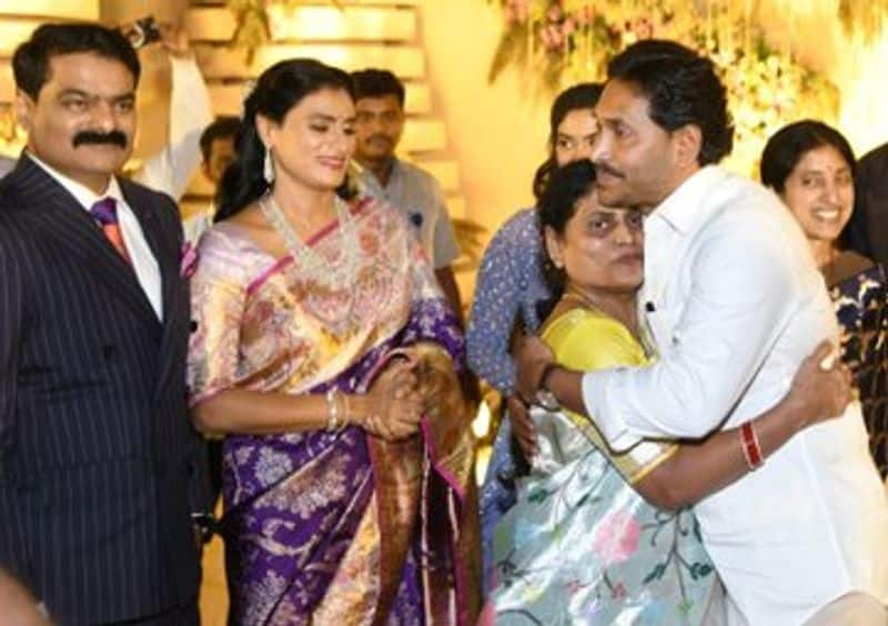 ap cm ys jagan attending sharmila son raja reddy priya atluri engagement ksp