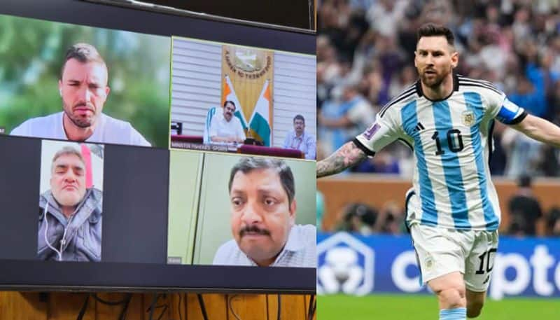 argentina will play friendly match in kerala says sports minister v abdurahiman vkv