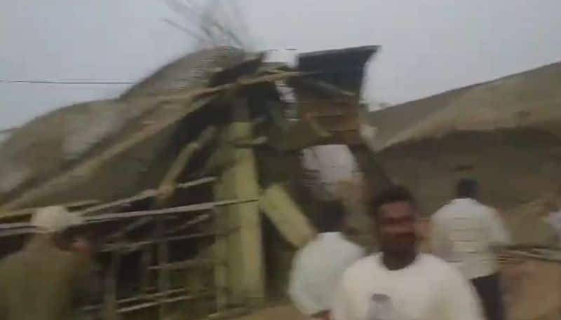 Bridge under construction by Adani linked group collapses in Khammam Telangana KRJ