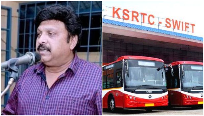 Minister k b ganesh kumar stern warning to ksrtc swift bus workers No need to be rude to the people