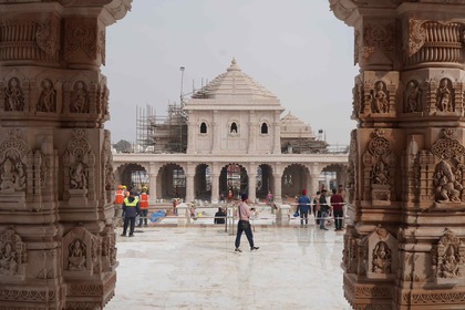 Consecration ceremony on Jan 22