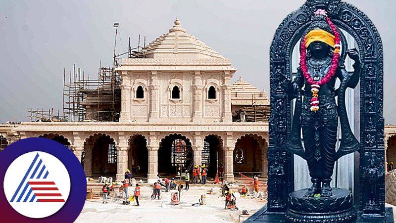 idol of lord ram inside ayodhya temples suh