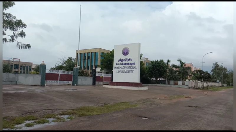 2 tamil nadu national law university students suspended who did ragging at classroom in trichy vel