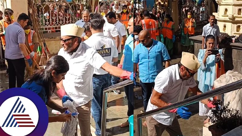 Jackie Shroff cleans Mumbais oldest RamMandir ahead of Pran Pratishtha in Ayodhya suc