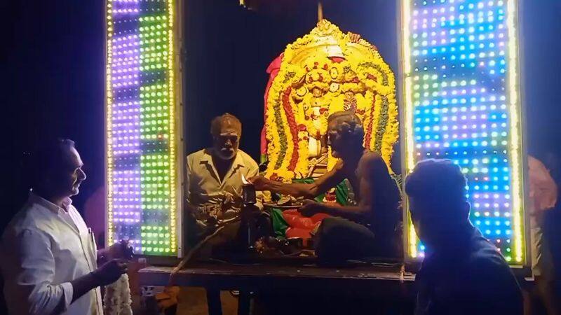 special pooja held at dharmapureeswarar temple in thiruvarur district vel