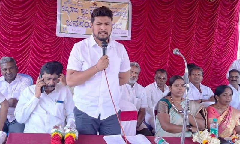 Implementation of guarantee delays development work Says MLA Darshan Dhruvanarayan gvd