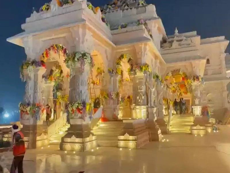 Exclusive sneek peek inside the Magnificent Ayodhya Ram temple ahead of Grand opening watch video Rya