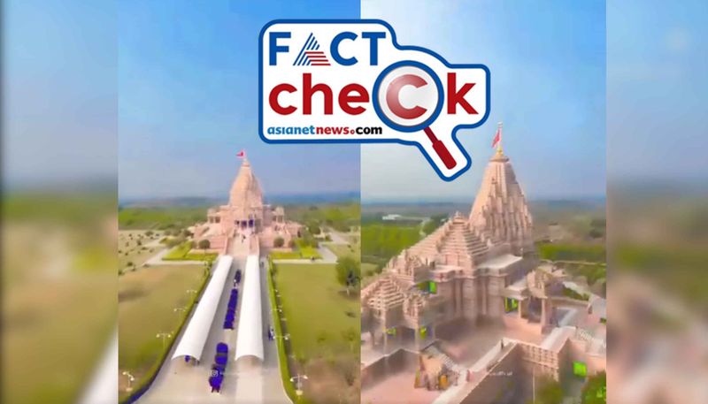 A video viral in Facebook as from Ram Mandir Ayodhya fact check 