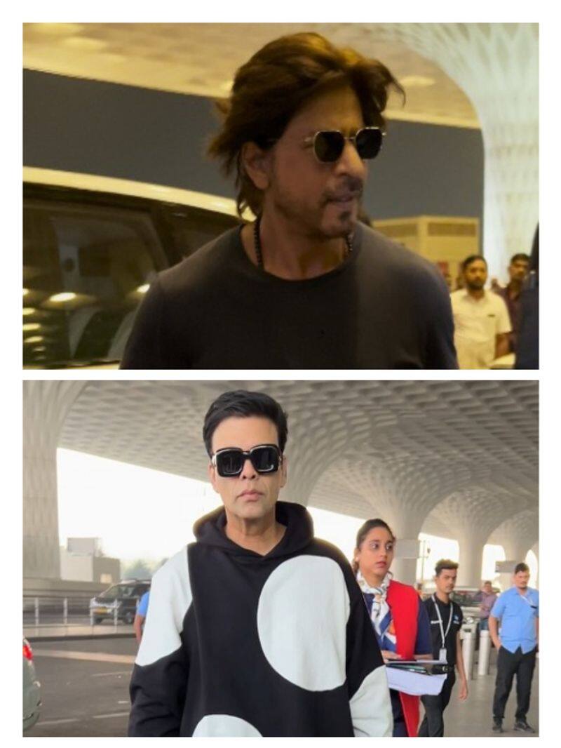 SPOTTED Shah Rukh Khan to Karan Johar; celebs elevate style game ATG