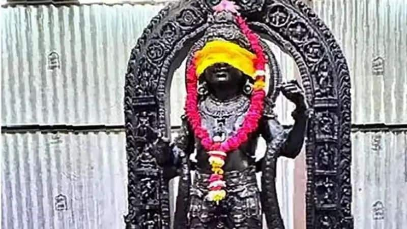 Ayodhya ram mandir : why god shriram eyes will bandage with cloth before pran pratishtha  rsl