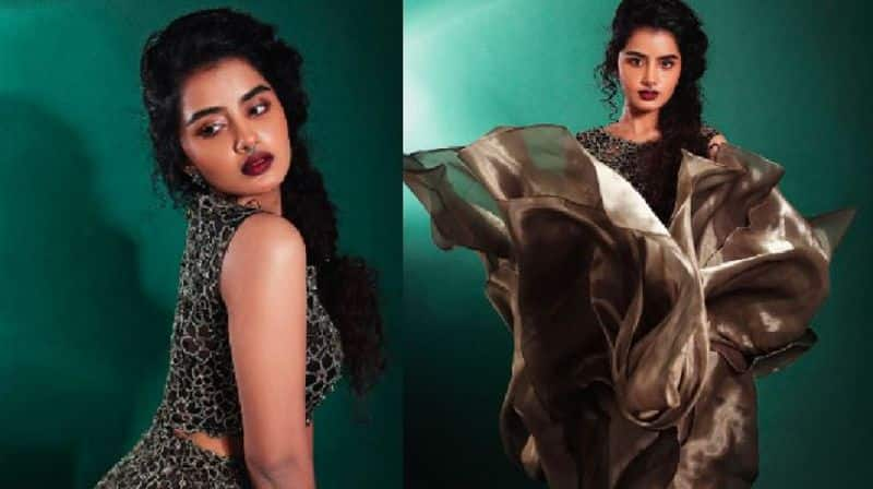 Malayalam Actress Anupama parameswaran in black gown, Netisens comments very hot Vin