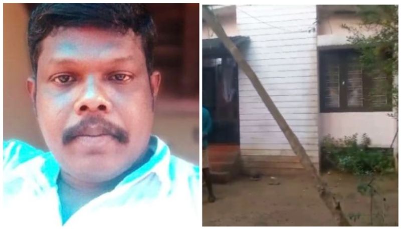 man hacked to death wife thrissur injured children sts