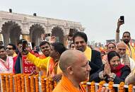 ayodhya ram mandir latest news today in hindi cm yogi adityanath in aydohya latest photos kxa 