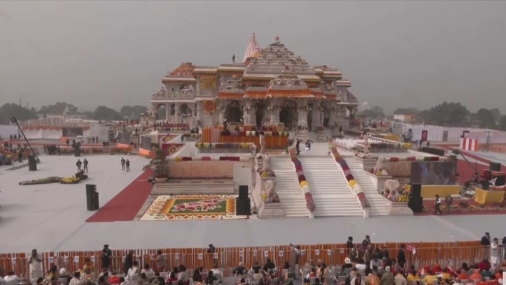 Roof Of Ram Mandir Leaking After First Rain mrq