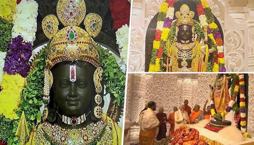 500-year-old wait ends! Ayodhya's Ram Mandir consecrated as PM Modi completes Pran Pratishtha ceremony (WATCH)