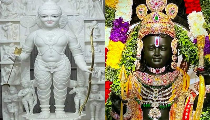 Ram Lalla idol that was not chosen for Ayodhya Ram Mandir Pran Pratishtha ceremony san