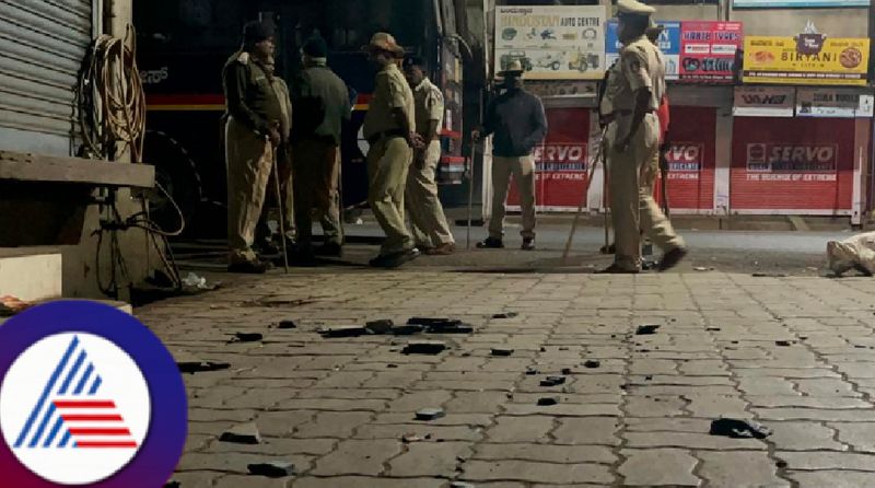 Ayodhya RamMandir Pranapratishtapane Stone pelting between two communities at belagavi rav