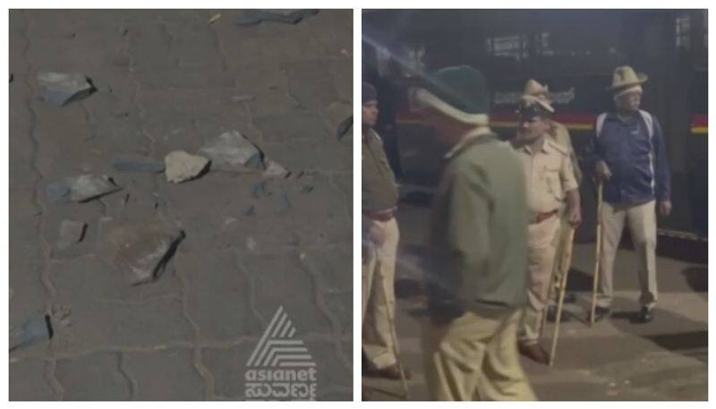 stone pelting between two groups in Belagavi nbn