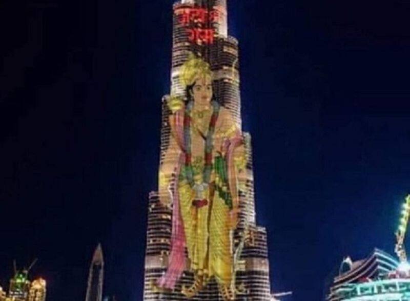 viral pic shows lord ram s image on burj khalifa a fact check digitally altered ash