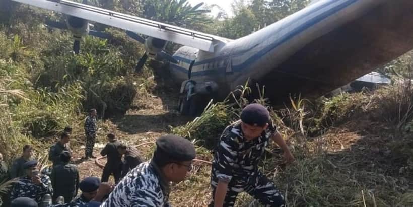 Army Cargo plane belonging to Myanmar crashes at Mizoram's Lengpui airport: 6 injured