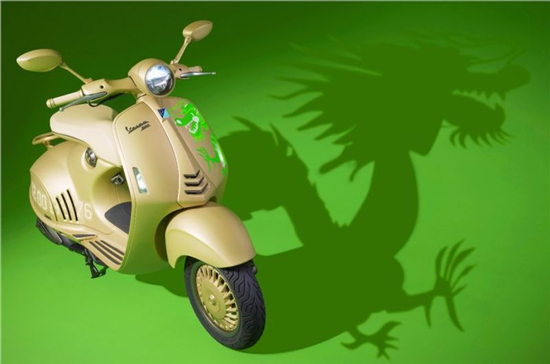 Vespa 946 Dragon edition scooter unveiled