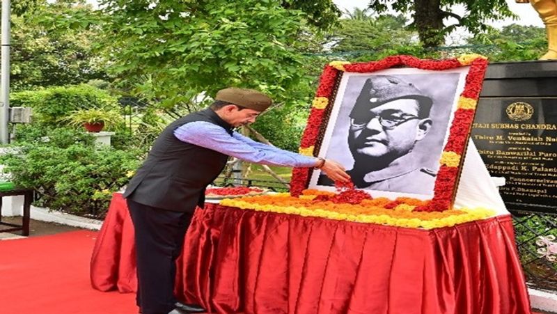 TN governor rn ravi says netaji subhash chandra bose is father of nation smp