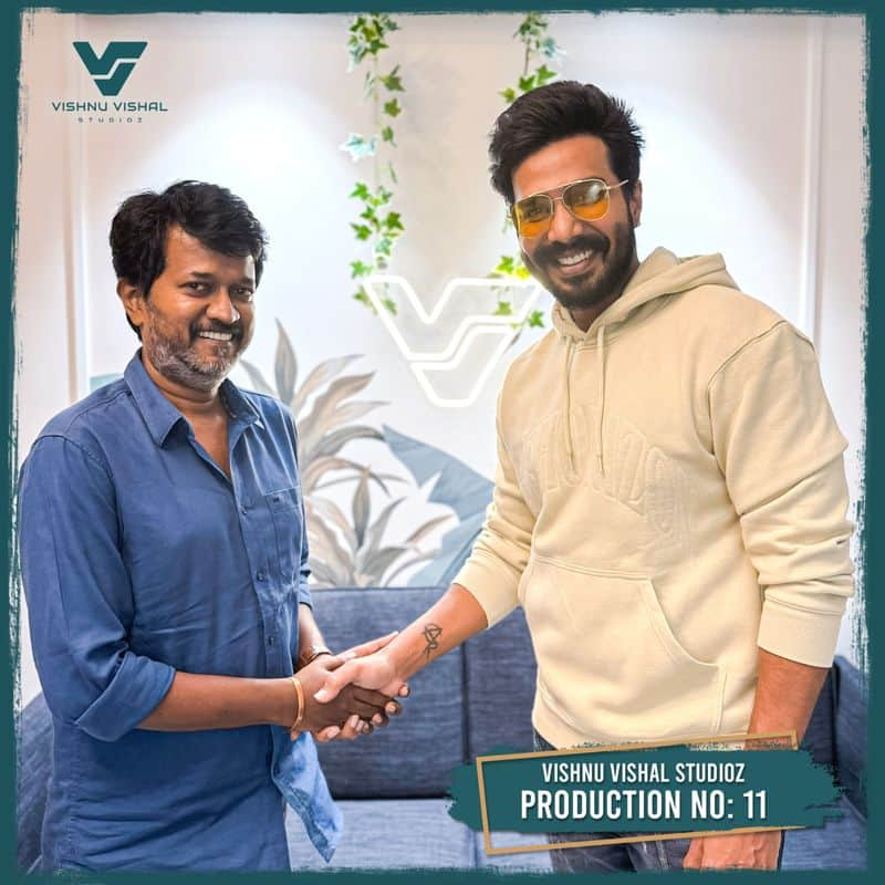 After Gatta Kusthi success vishnu vishal reunion with director chella officially announced mma