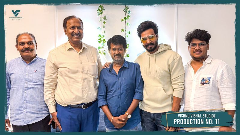 After Gatta Kusthi success vishnu vishal reunion with director chella officially announced mma