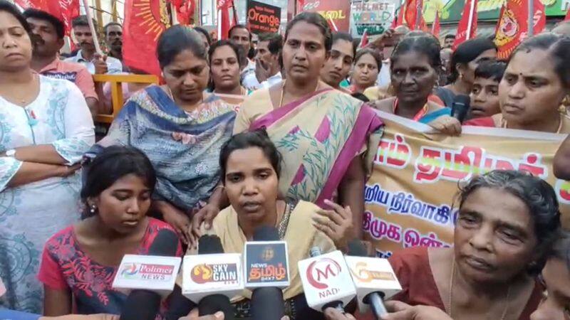 NTK cadres protest against minister mano thangaraj in kanyakumari vel